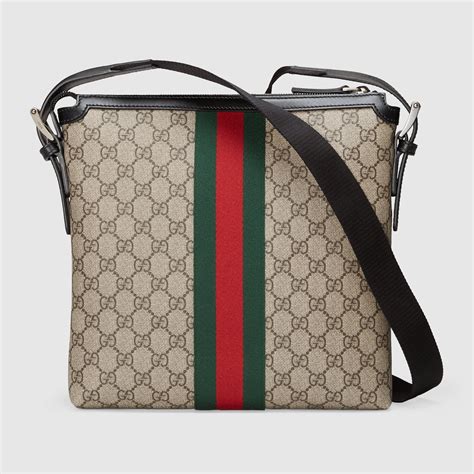 gucci made in italy piccola gg messenger|Gucci GG Supreme small messenger bag.